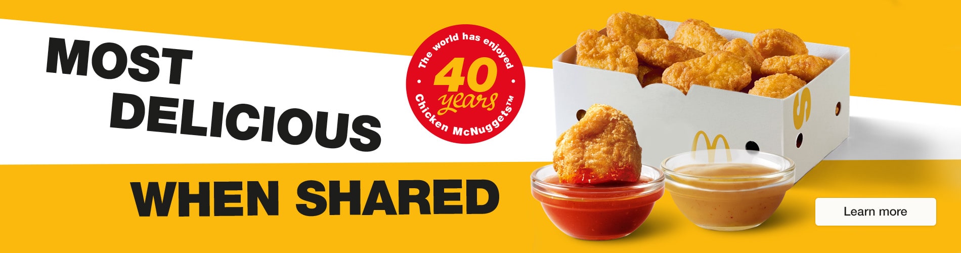 40 Years Chicken McNuggets™ - McDonald's